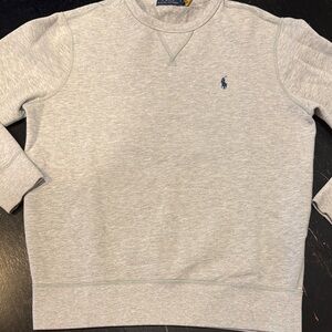 Polo by Ralph Lauren Light Gray Crewneck Sweater